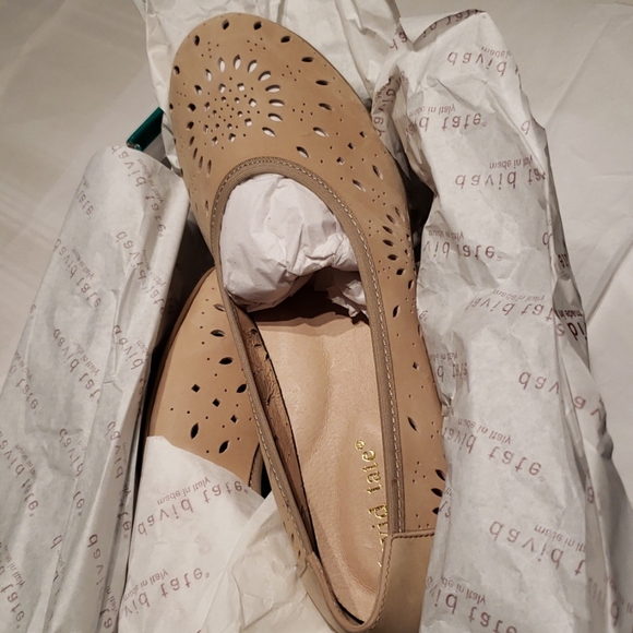 David Tate NEW Proud Perf Nubuck Leather Comfort Pumps Women's 10N Shoes SlipOn - Picture 9 of 13